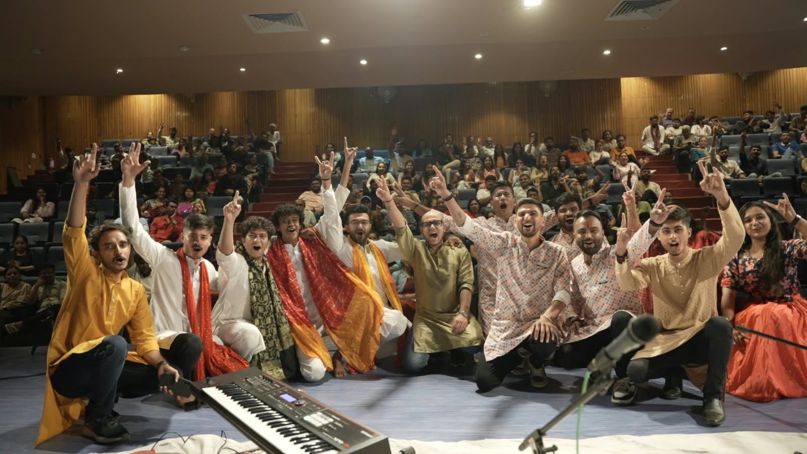 Auditorium Musical Show with Full Audience